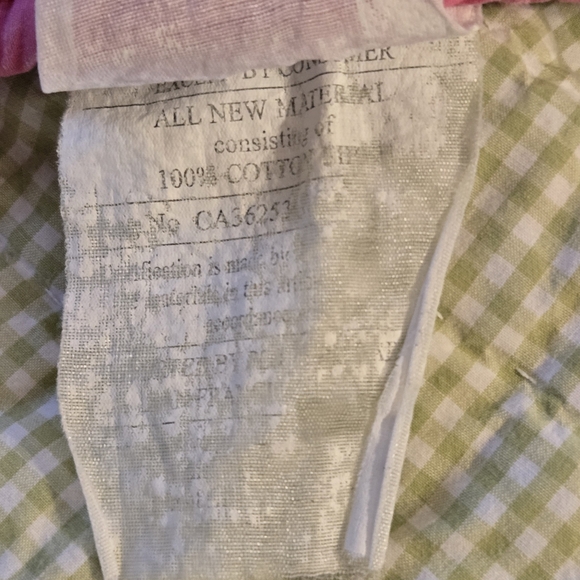 Pottery Barn Kids Eric Carle The Very Hungry Caterpillar Butterfly Gingham Quilt - Picture 9 of 16